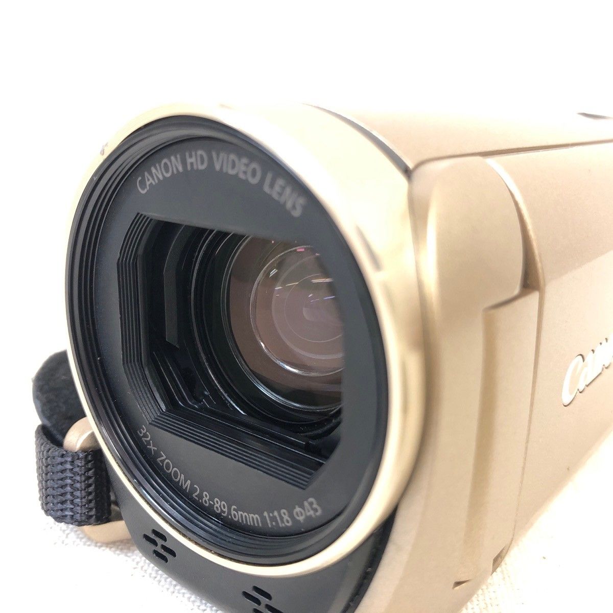 Canon キャノン ビデオカメラ iVIS HF R62 光学32倍ズーム ベージュ