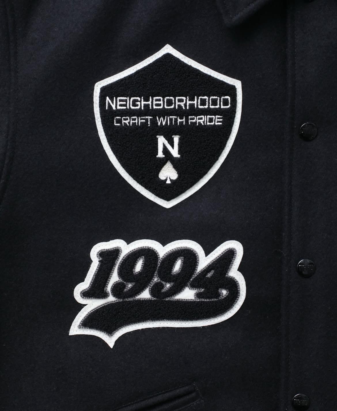 NEIGHBORHOOD｜ネイバーフッド STADIUM JACKET オールメルトン