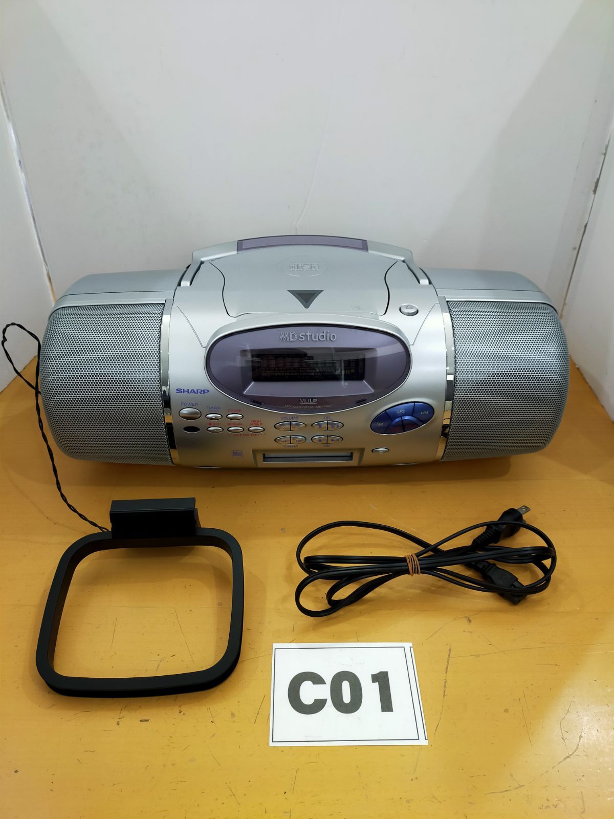 C01 SHARP MD STUDIO MD／CDコンポ MD-F220-S - メルカリ