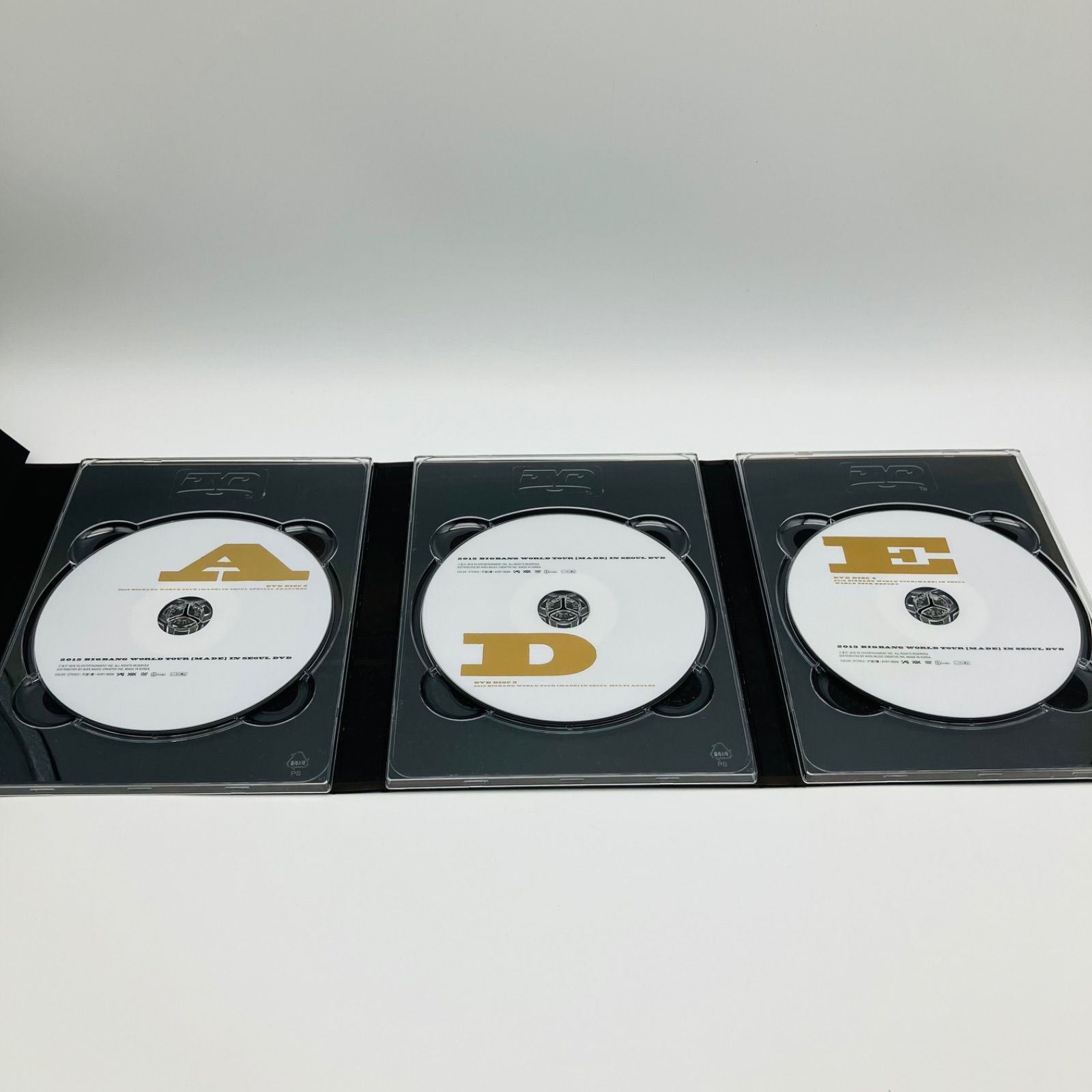 中古 DVD CD 2015 BIGBANG WORLD TOUR [ MADE ] IN SEOUL 初回生産限定