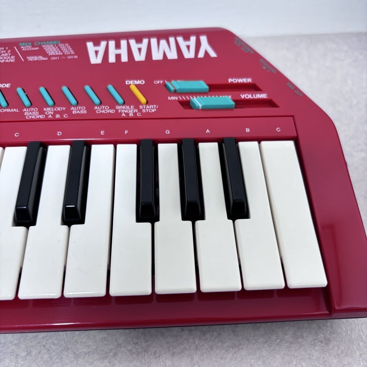 □ 【綺麗】YAMAHA SHS-10R ショルキー レッド ショルダーキーボード
