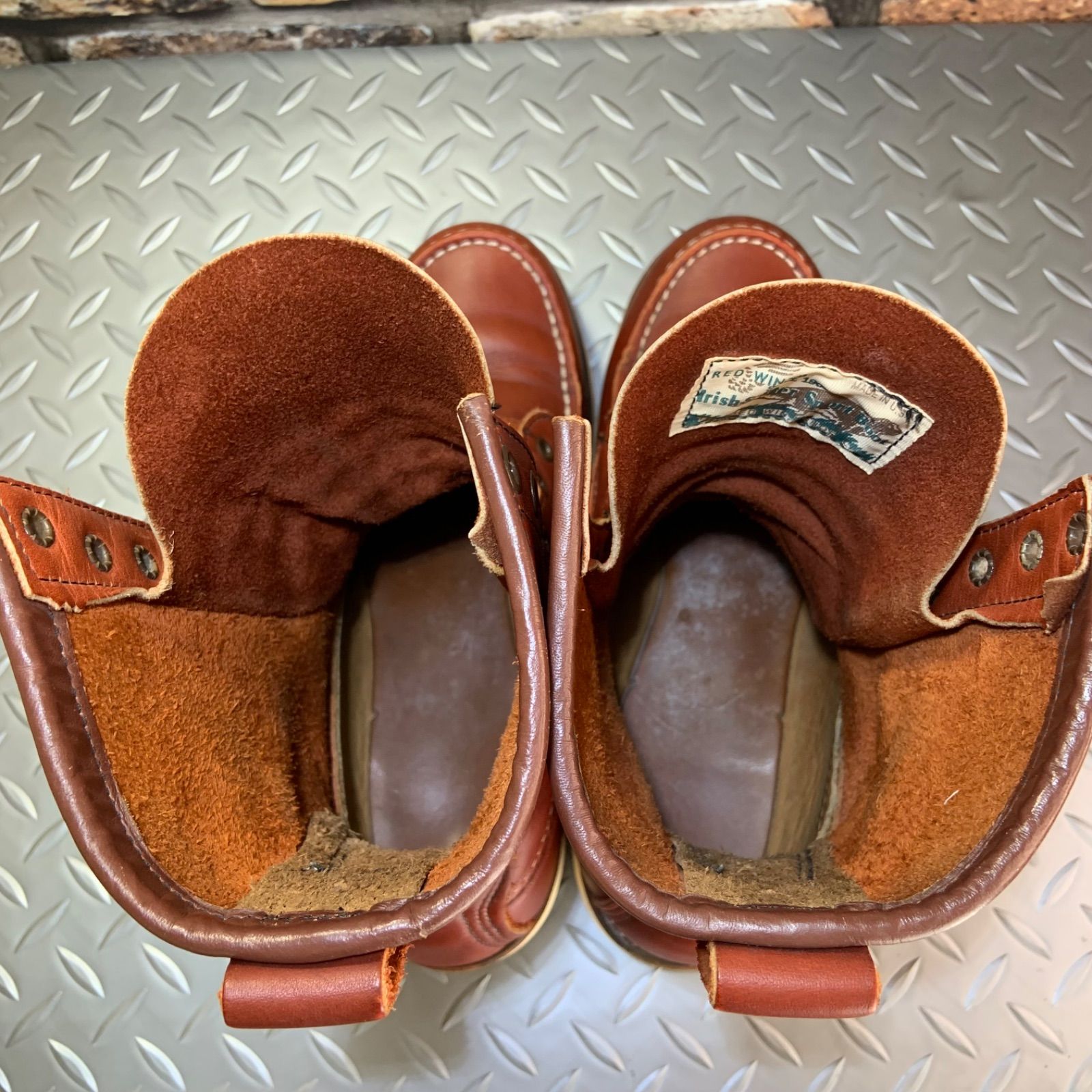 ☆REDWING 877 8-inch Classic Moc 四角犬タグ 1997年製 US7.5D JP25.5