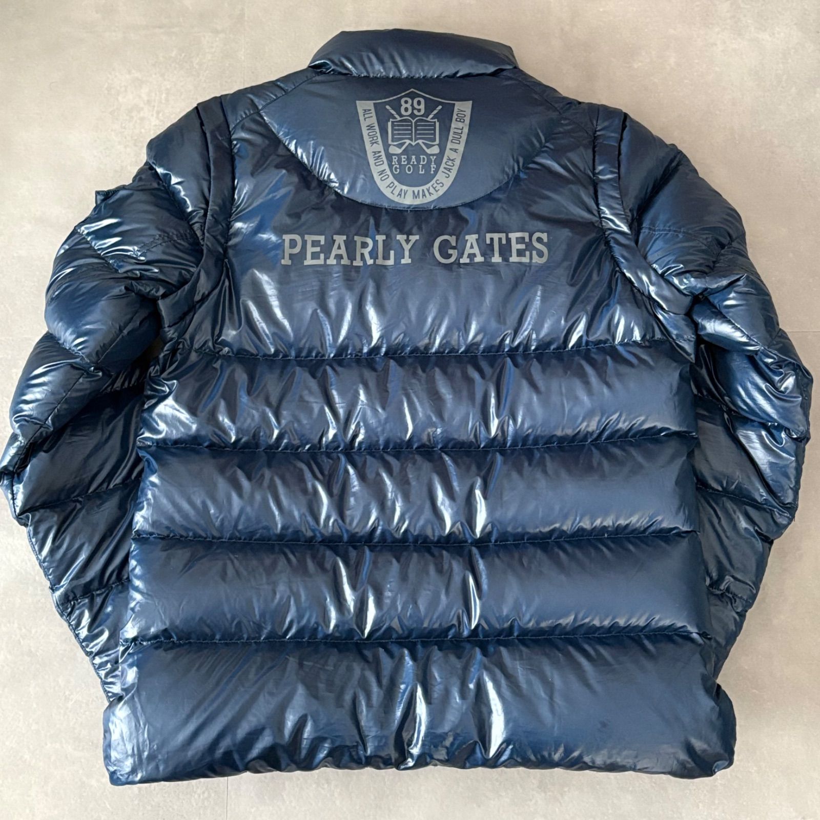 PEARLY GATES ネイビーダウンジャケット PEARLY GATES ネイビー ダウン