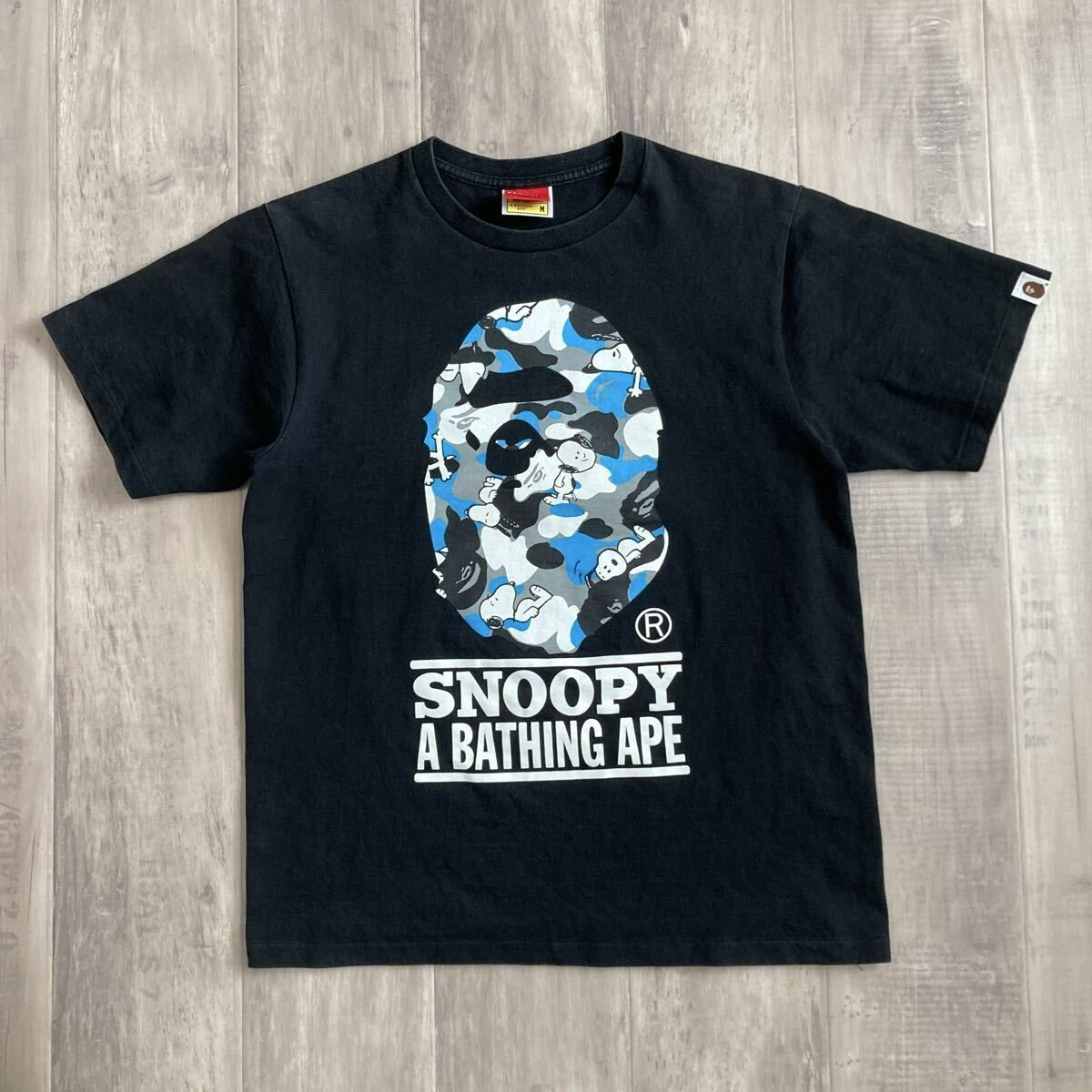 アベイシングエイプ✕SNOOPYコラボTシャツ100 A BATHING APE