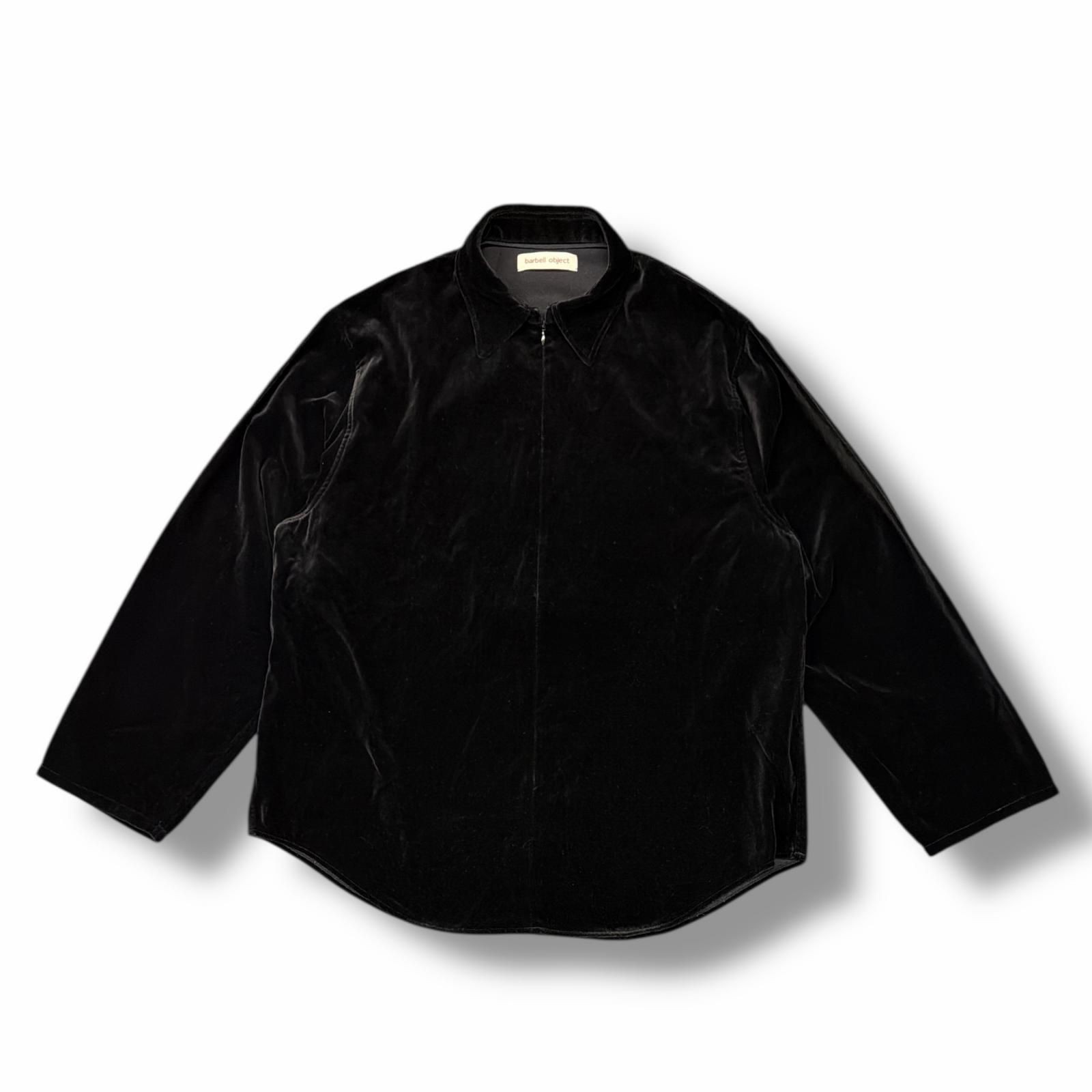 参考上代39600円 barbell object vel po ベルベットプルオーバー