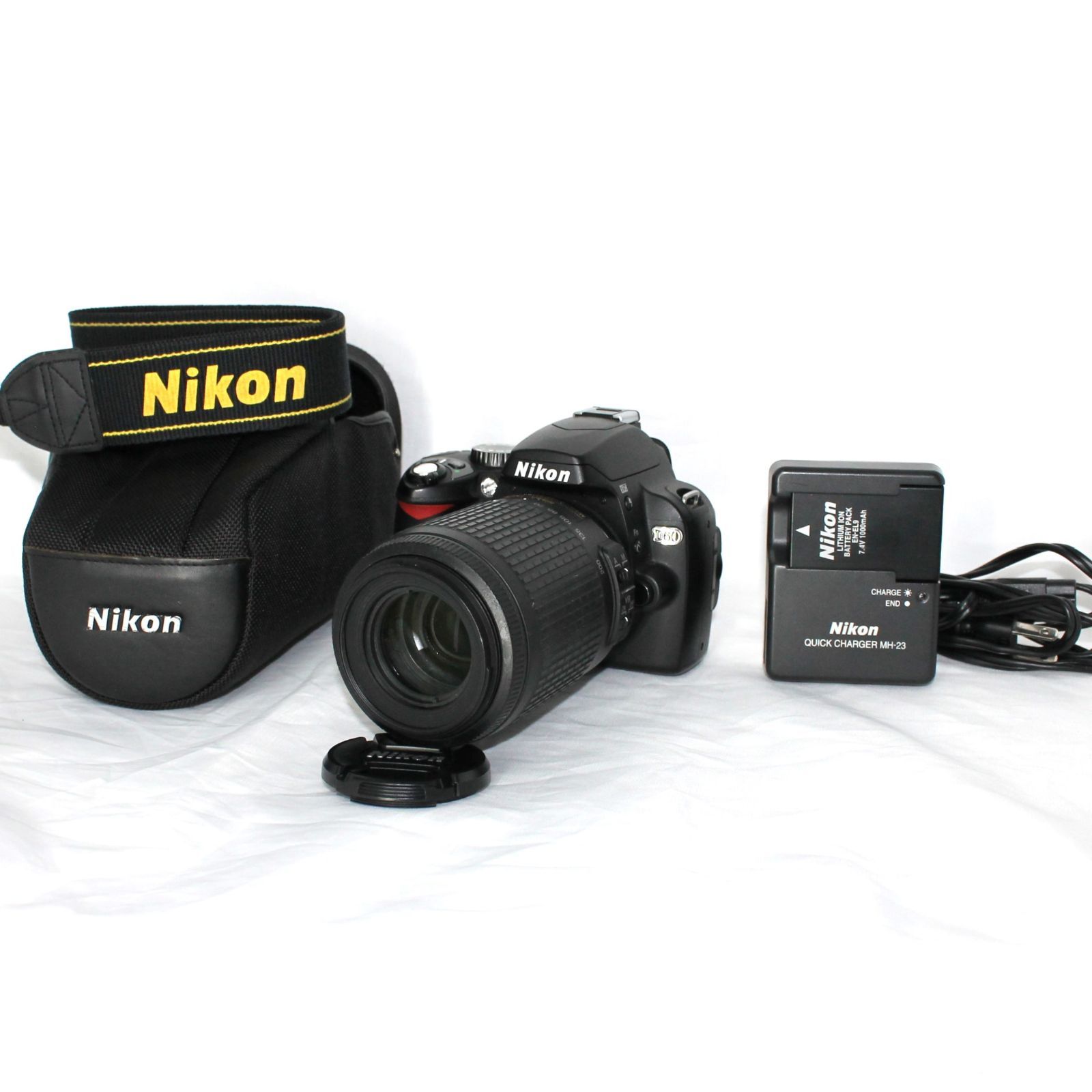 手ぶれ補正✨ Nikon D60 一眼レフ レンズセット 充電器付 デジカメ