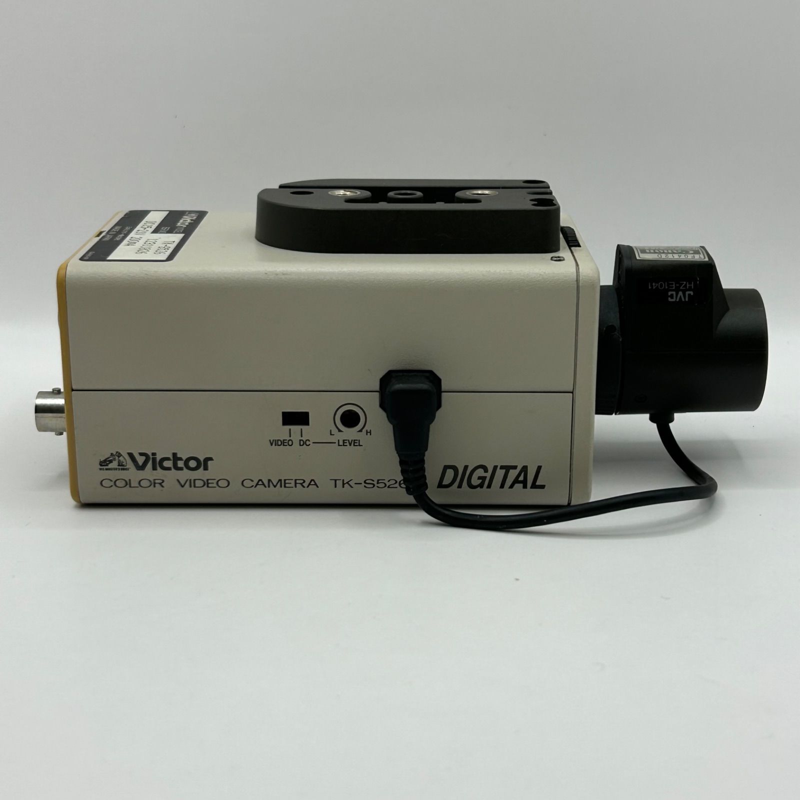 ジャンク品】victor DIGITAL COLOR VIDEO CAMERA TK-S526 ビクター