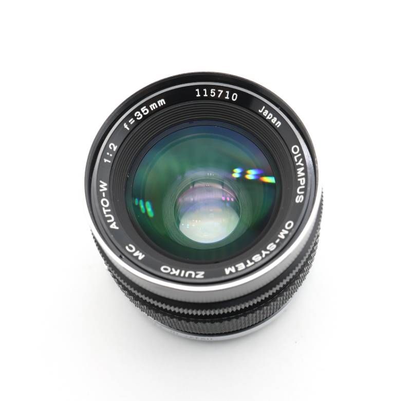 OLYMPUS】OM-SYSTEM ZUIKO AUTO-W 35mm F2 ZUIKO屈指のクセ玉？ZUIKO