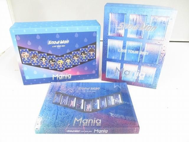 Snow Man DVD LIVE TOUR 2021 Mania 初回盤 BOX付き 中古品 - メルカリ
