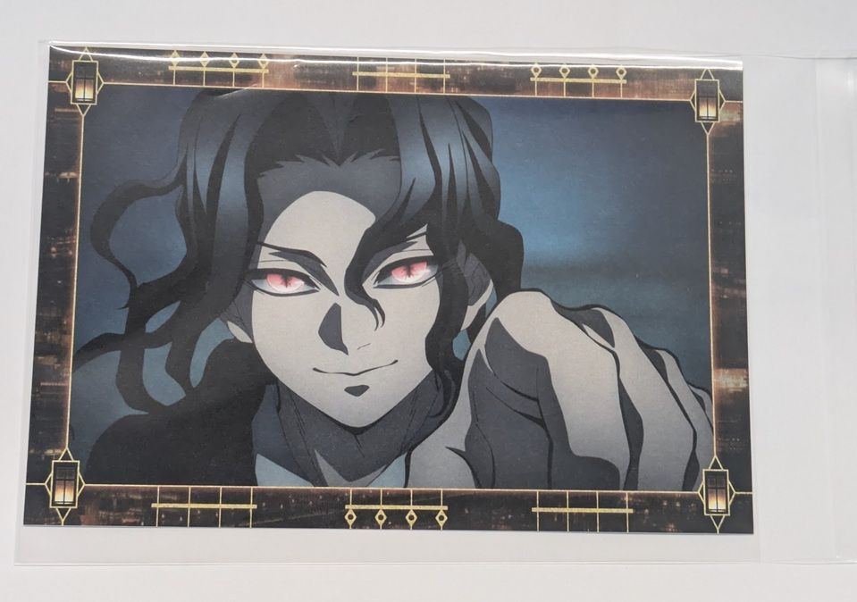 鬼舞辻無惨 鬼滅の刃 ポストカード ufotable cafe 移動する