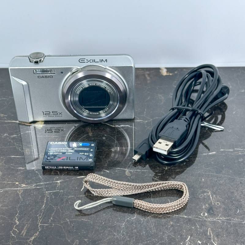 CASIO EXILIM EX-FH100 シルバー Amazon | CASIO デジタルカメラ