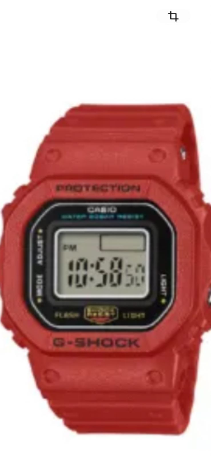 指輪のような腕時計 G-SHOCK（Gショック） Nano レッド DWN-5600-4JR