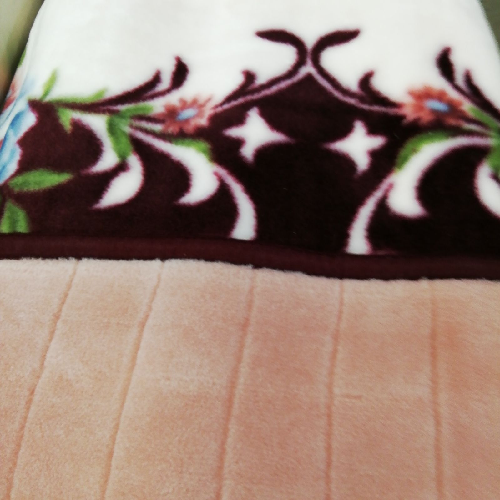 未使用】HANAE MORI（ハナエモリ）森英恵 肌掛毛布 呼子鳥 西川産業