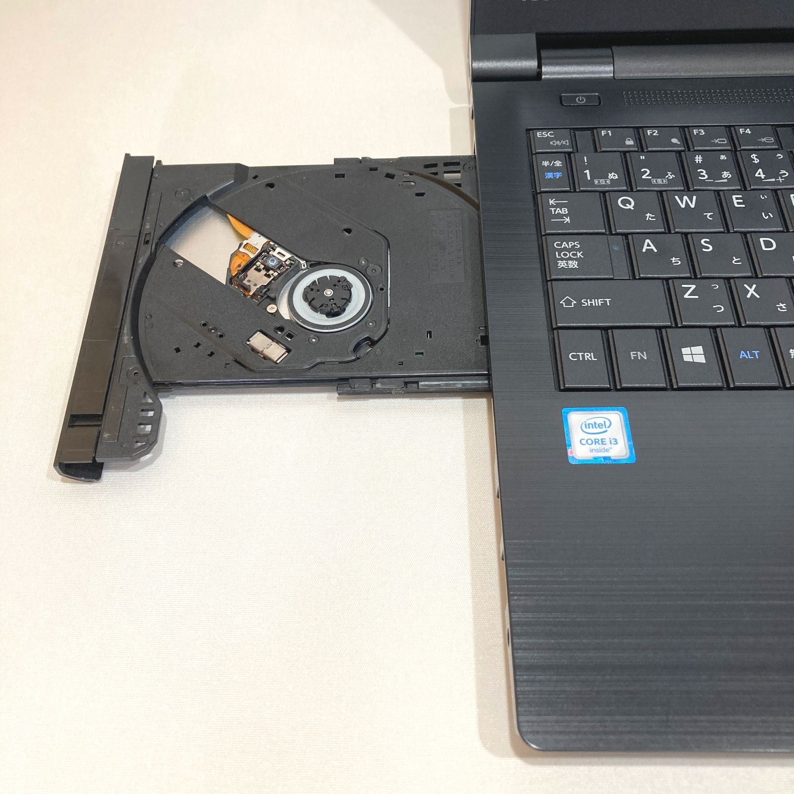 初心者向け✨快適i3・大画面・DVD✨黒✨すぐ使えるノートパソコン