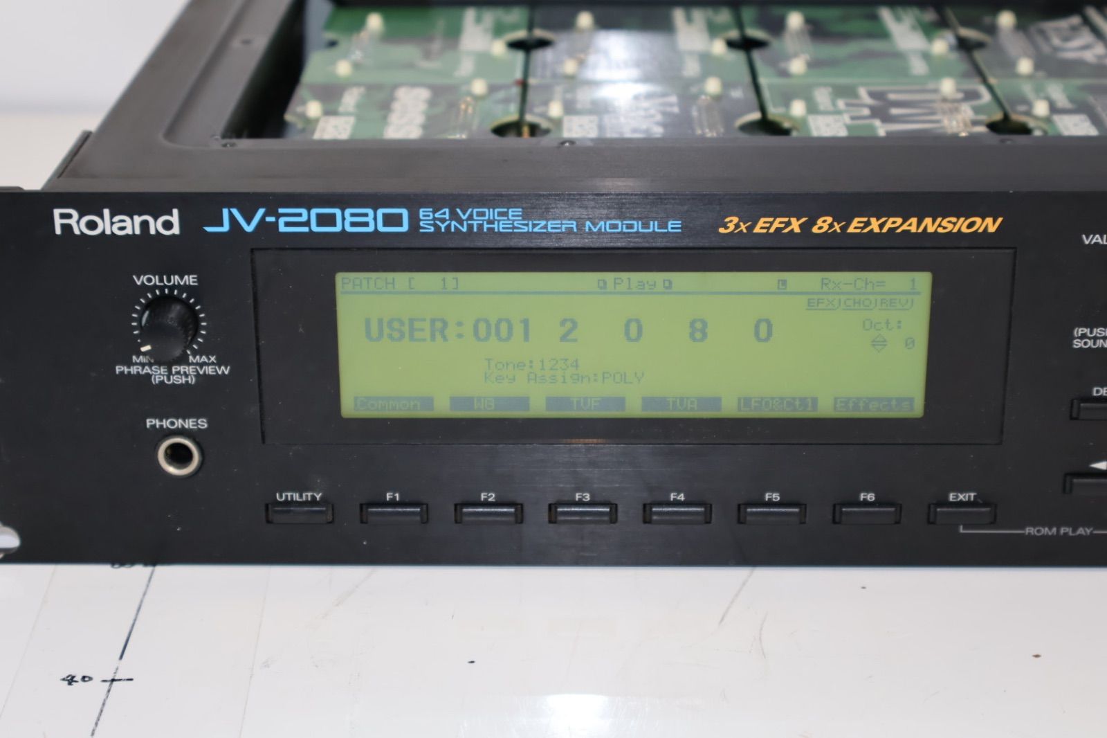Roland JV-2080 音源モジュール SR-JV80拡張ボード8枚フル搭載 日本製