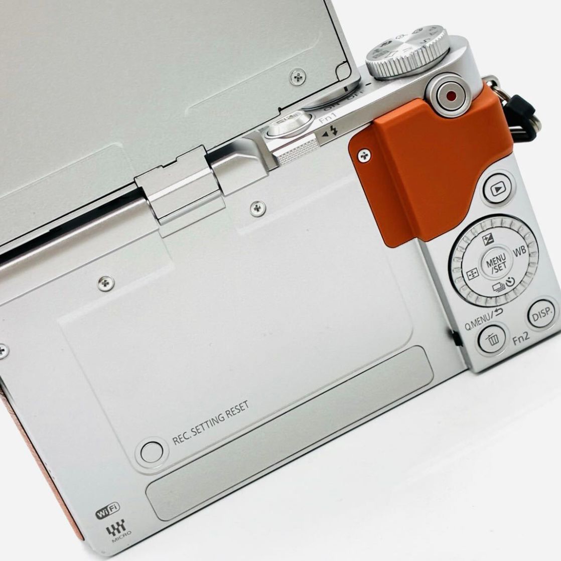 Panasonic LUMIX G DC-GF9W ミラーレスカメラ オレンジ LUMIX GF9W