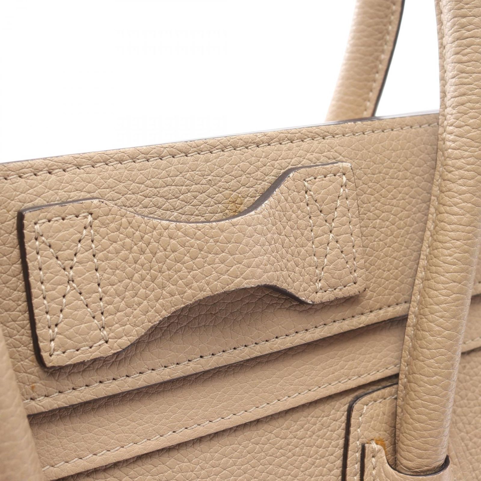 セリーヌ CELINE トートバッグ ラゲージ マイクロショッパー ベージュ