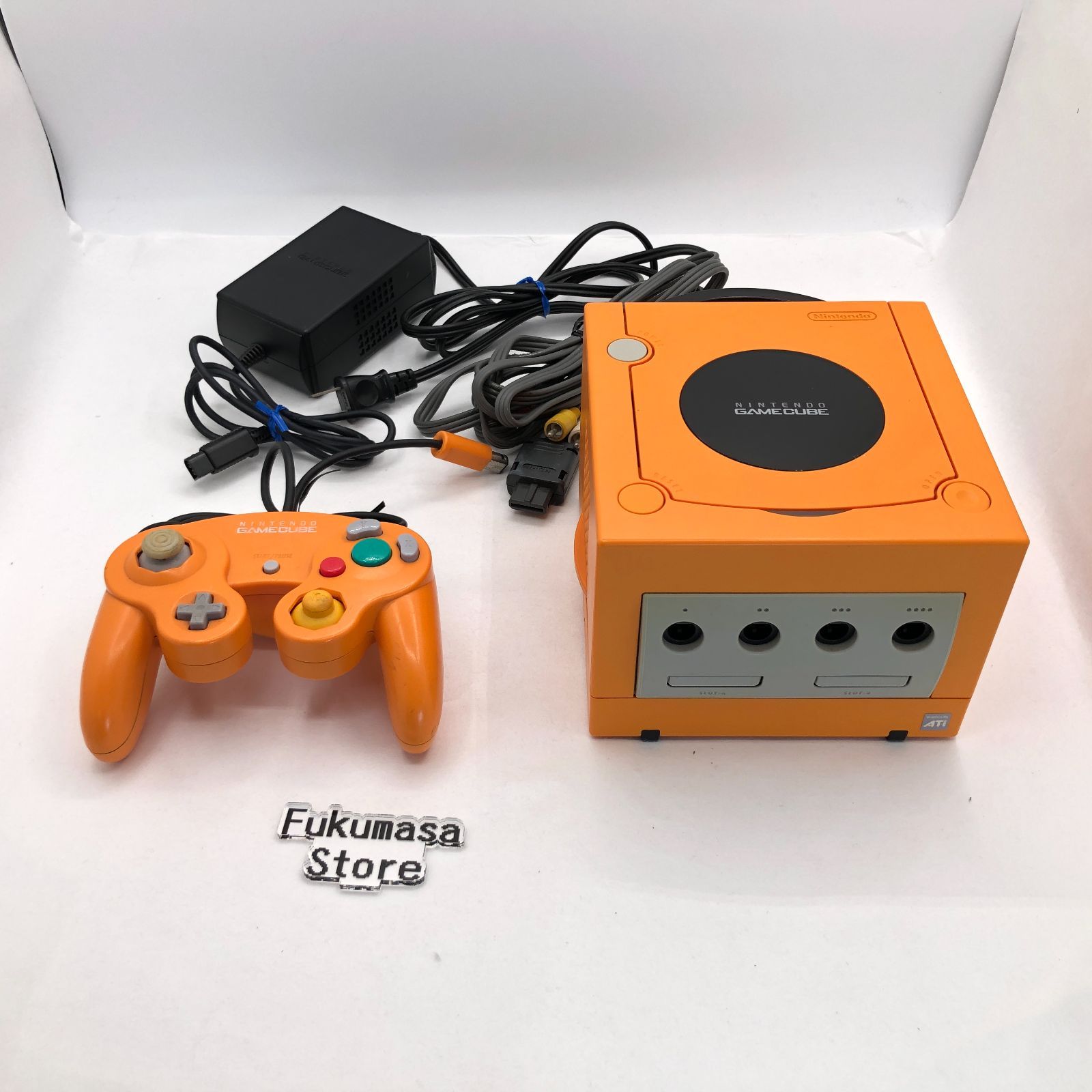動作確認済み】ニンテンドー ゲームキューブ 本体 オレンジ ゲーム