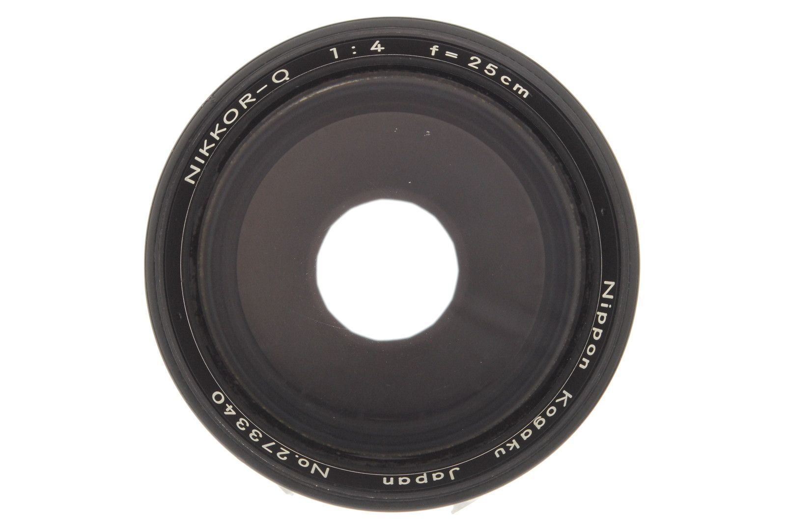 NIPPON KOGAKU NIKKOR-Q 25cm F4 Zenza Bronica S2、EC等用 動作も写り