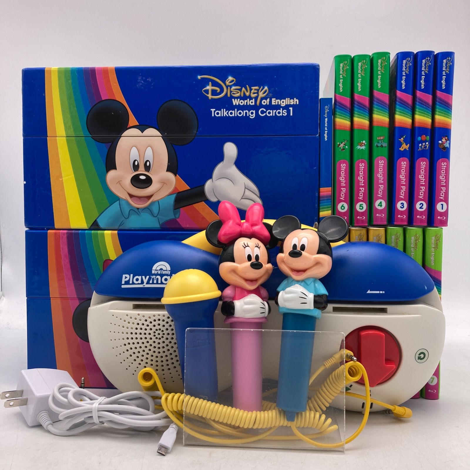 最新 ストレートプレイブルーレイ トークアロング ディズニー英語