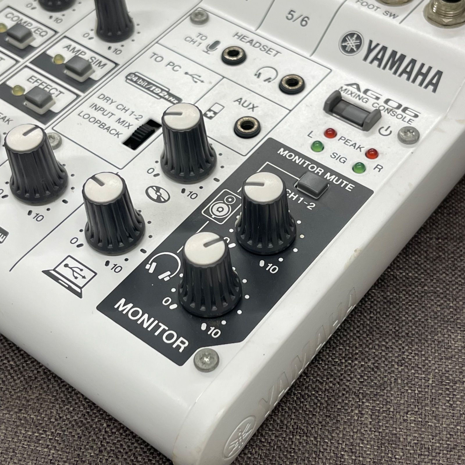 NPA】ジャンク YAMAHA ヤマハ オーディオインターフェイス AG06 - メルカリ