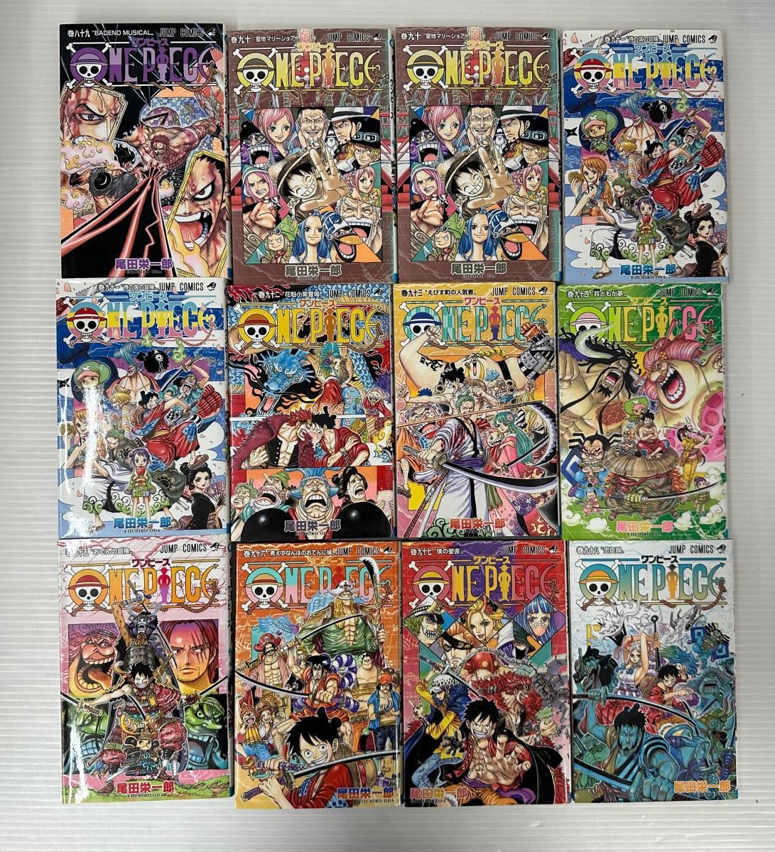 中古品】ONE PIECE ワンピース 漫画 1～105巻 被り有り、抜け有り