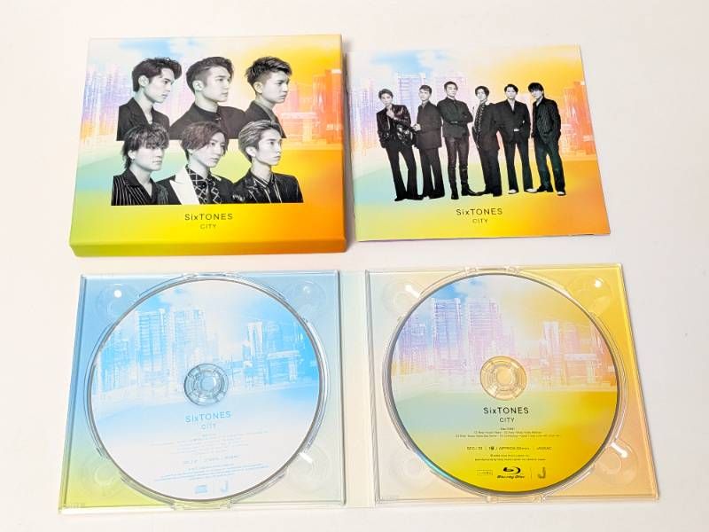 SixTONES アルバム 9点セット まとめ売り 1st/CITY/声/THE VIBES Blu