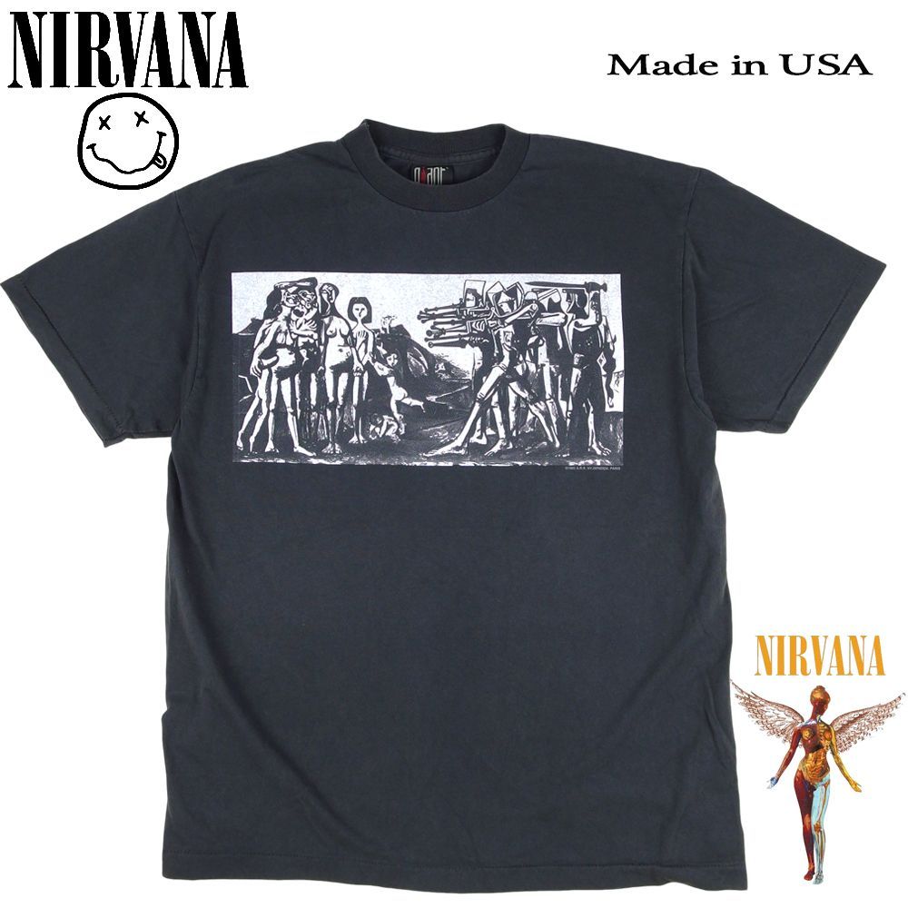 397 NIRVANA ニルバーナ Tシャツ ニルヴァーナ バンドT nirvana 美品
