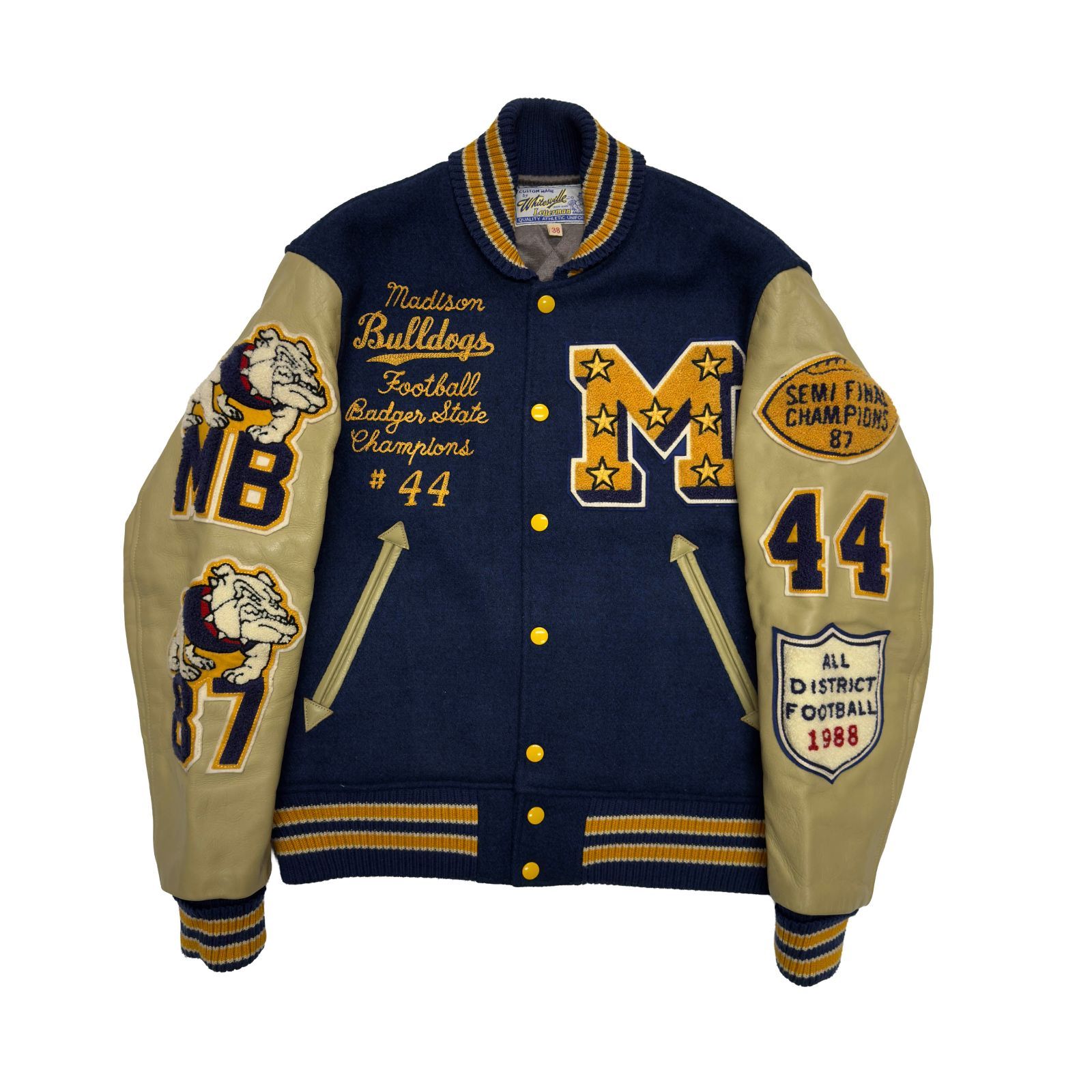 WHITESVILLE ホワイツビル Golden Jaws フルデコ スタジャン アワード