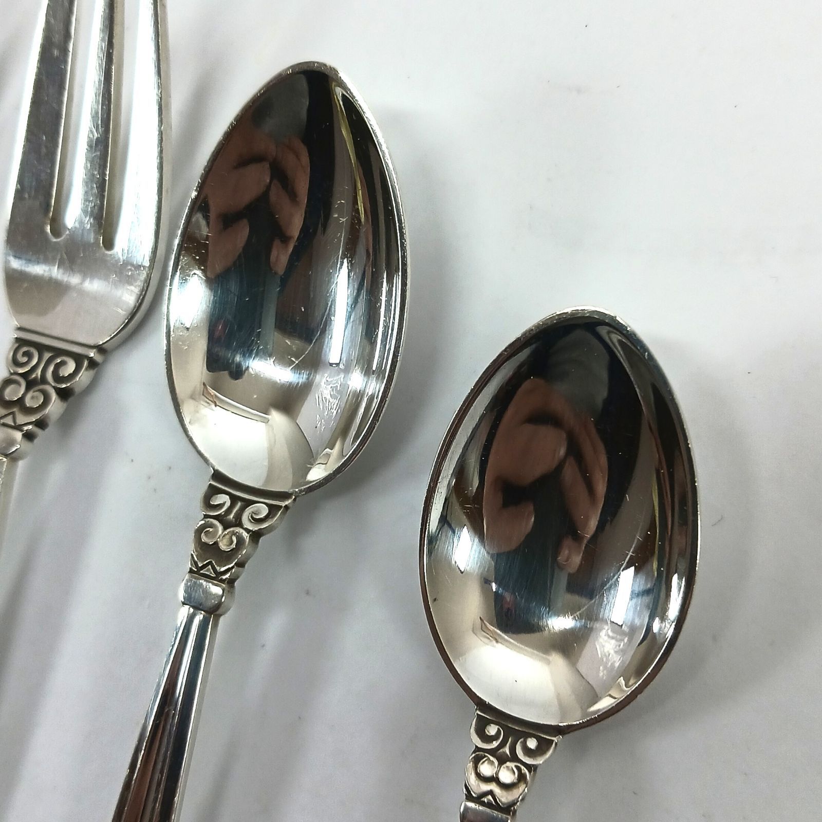 Georg Jensen ジョージジェンセン ACORN エコーン カトラリー 4本