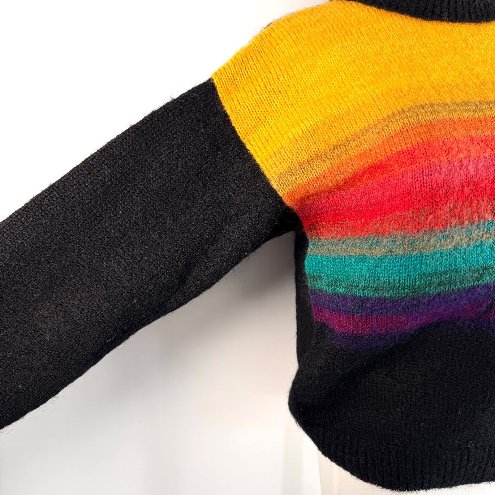 80s 90s Vintage Archive 顔タグ 日本製 山本寛斎 タートルネック