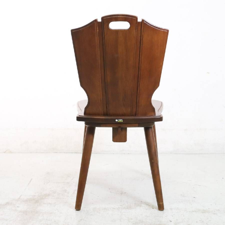 オールドカリモク RUSTIC ルスティック ダイニングチェア 天然木 ナラ