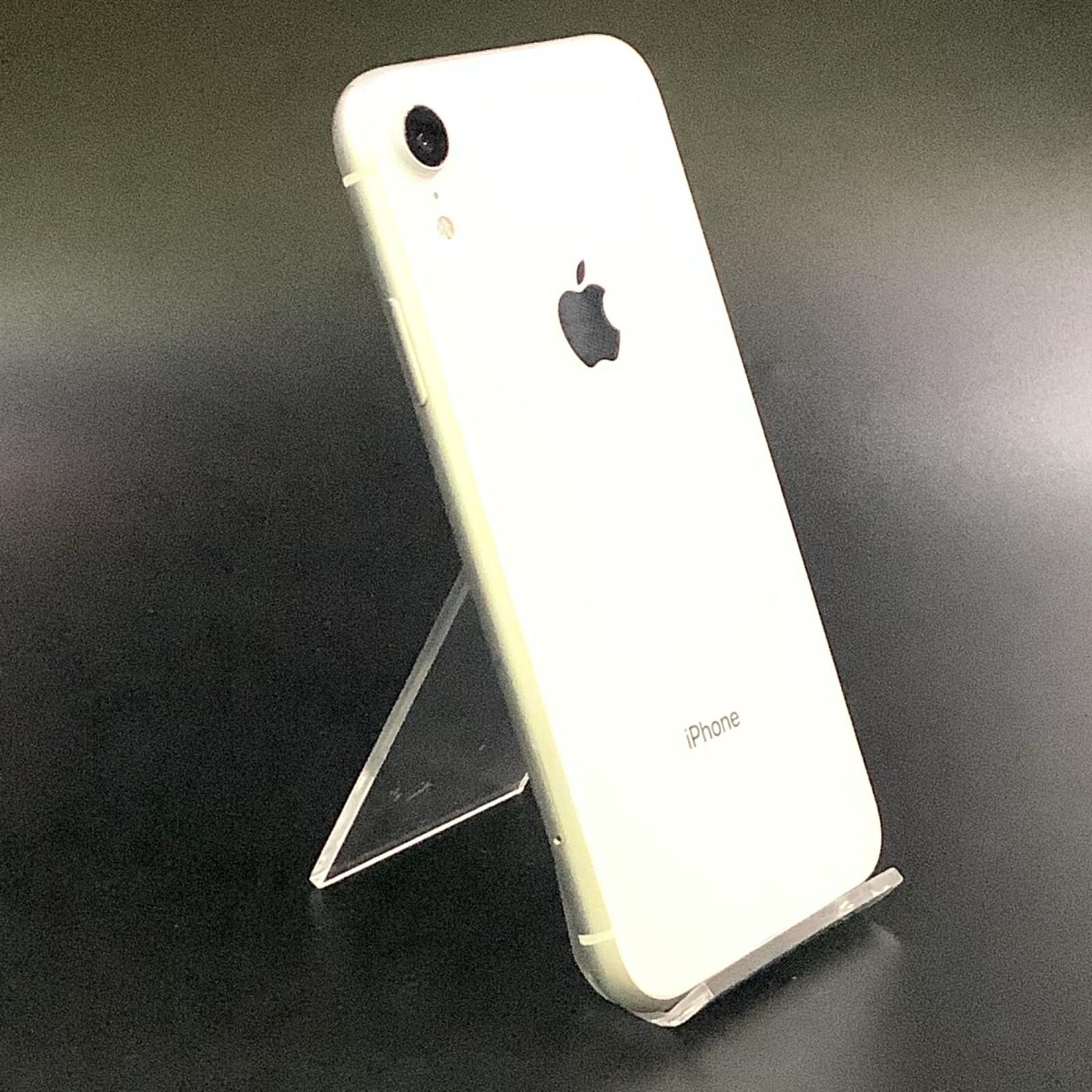 全額返金保証】【最速発送】 iPhone XR 128GB ホワイト SIMフリー 白