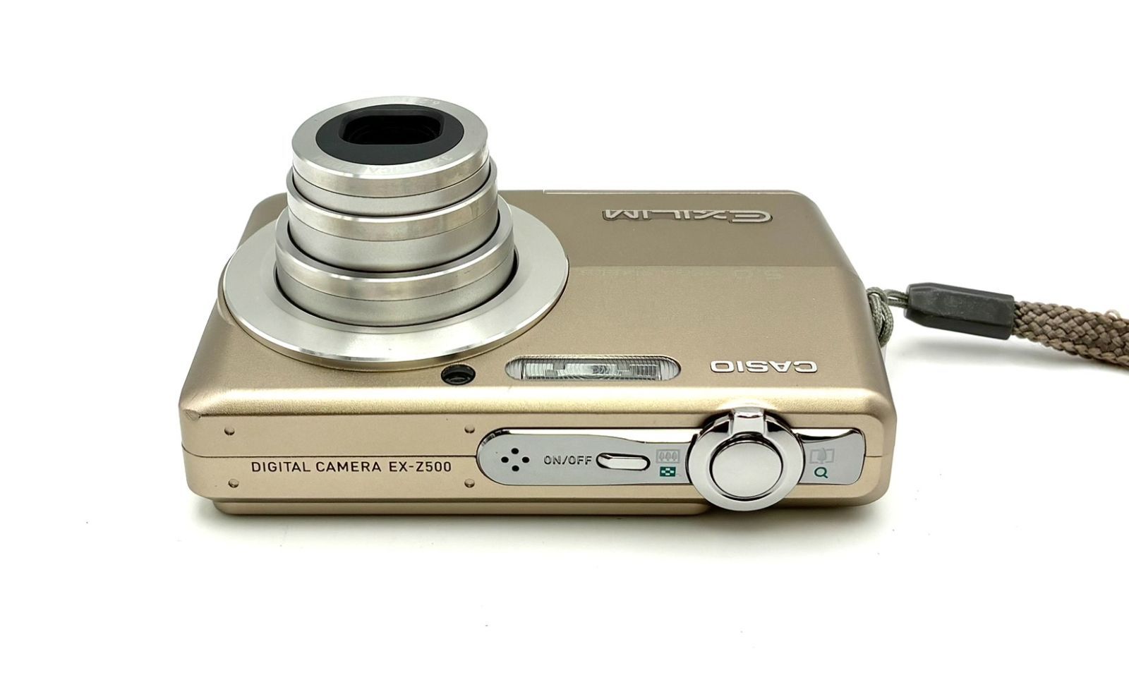 完動品 外観美品】CASIO EXILIM EX-Z500 ゴールド カシオ イクシリム