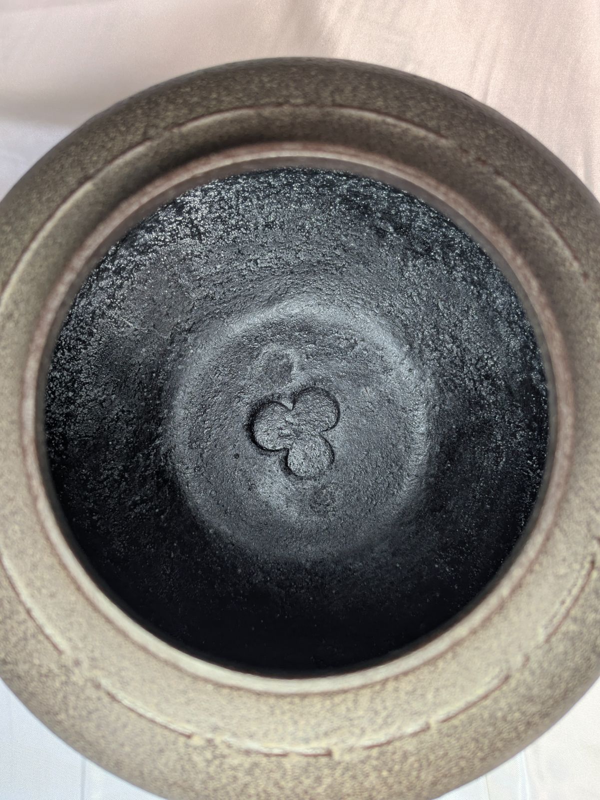 人間国宝 高橋敬典 浜松地紋 真形釜 茶釜 山形鋳物 共箱 共布 しおり