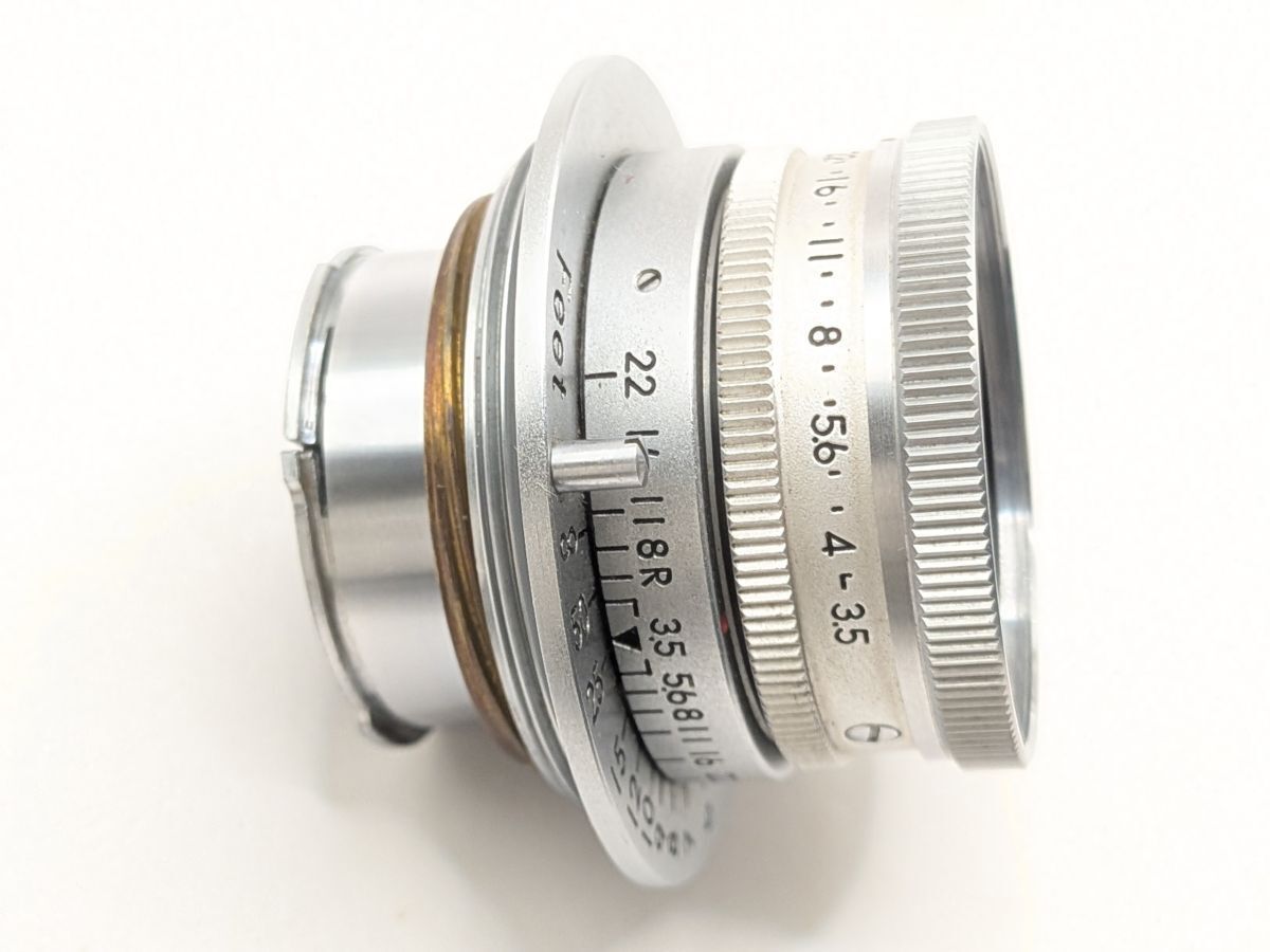 ☆美品 / 動作保証☆ 東京光学 Topcor トプコール 5cm F3.5 ☆沈胴