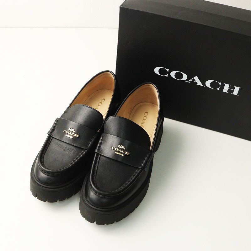 コーチ COACH CM587 RUTHIE LTHR LOAFER ルーシー ローファー 6C