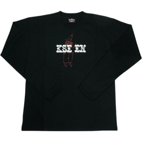 Size【L】 TENDERLOIN テンダーロイン BUTTHOLE KSVN LONG TEE BLACK