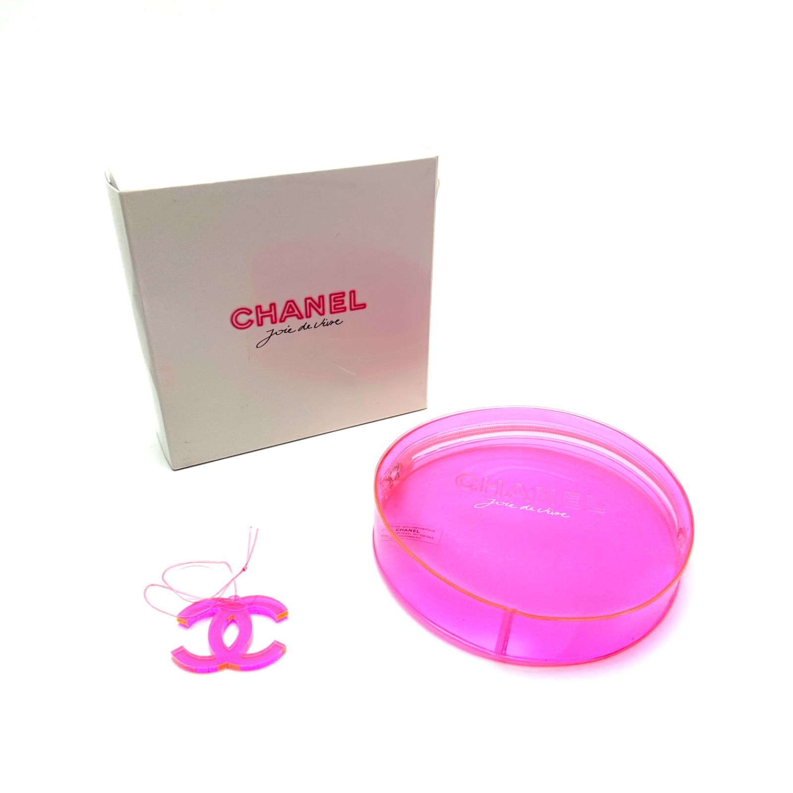 楠本質店/元住吉】未使用品 シャネル CHANEL ビニール ポーチ ピンク