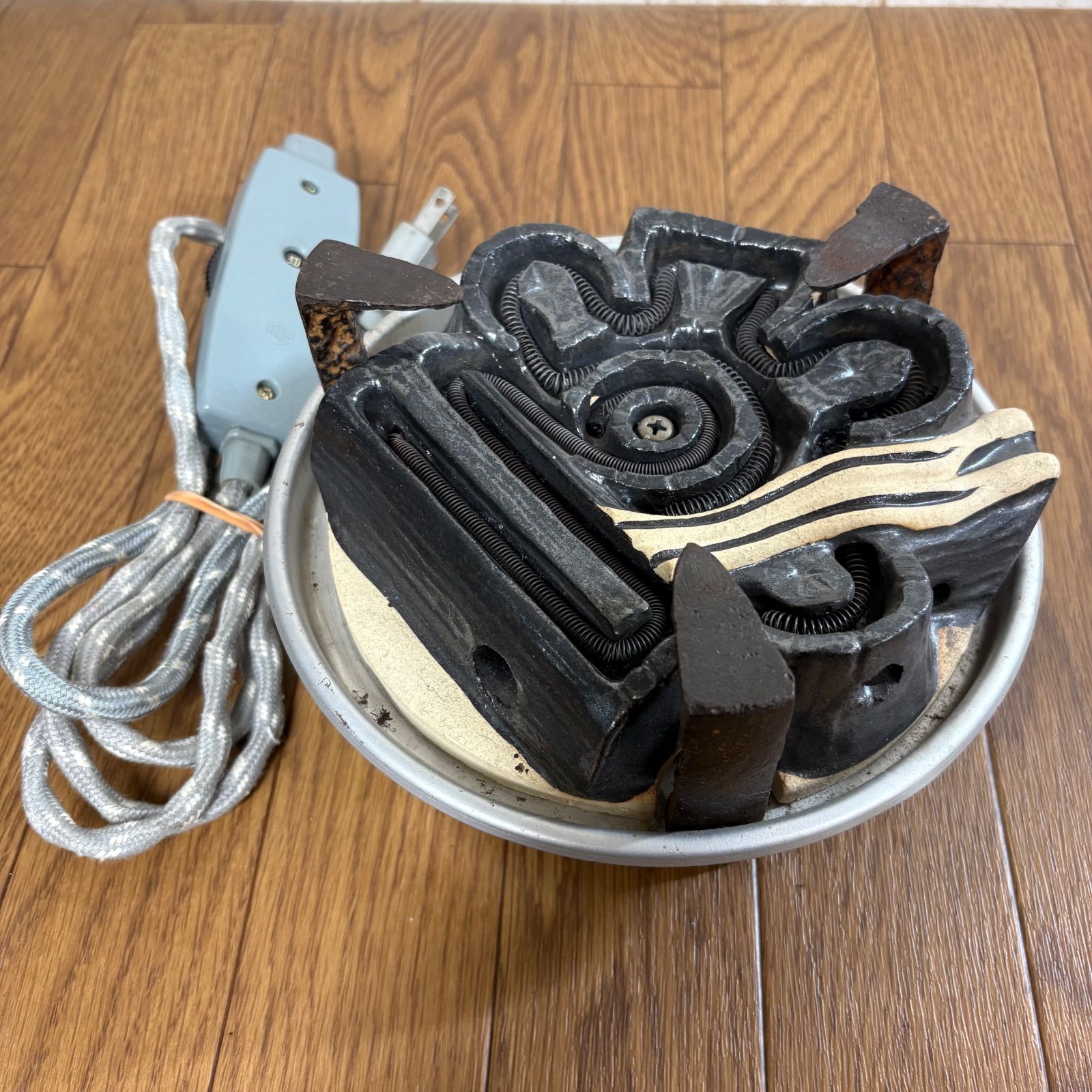 お茶道具 野々田商店 炭型電熱器 野々田式 200w300w500W - メルカリ