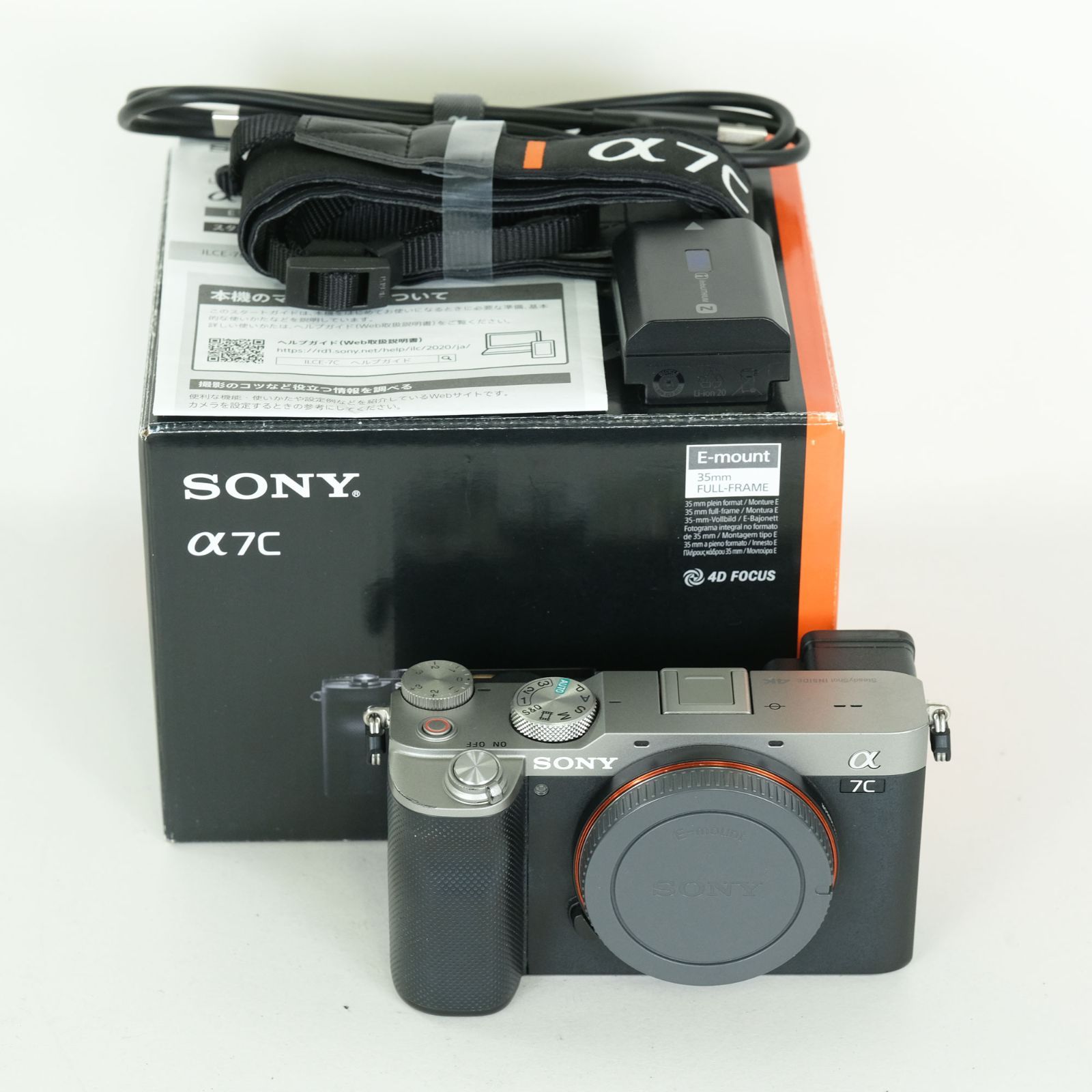 良品 | シャッター数9,429回] SONY α7C（ILCE-7C） [ボディ シルバー