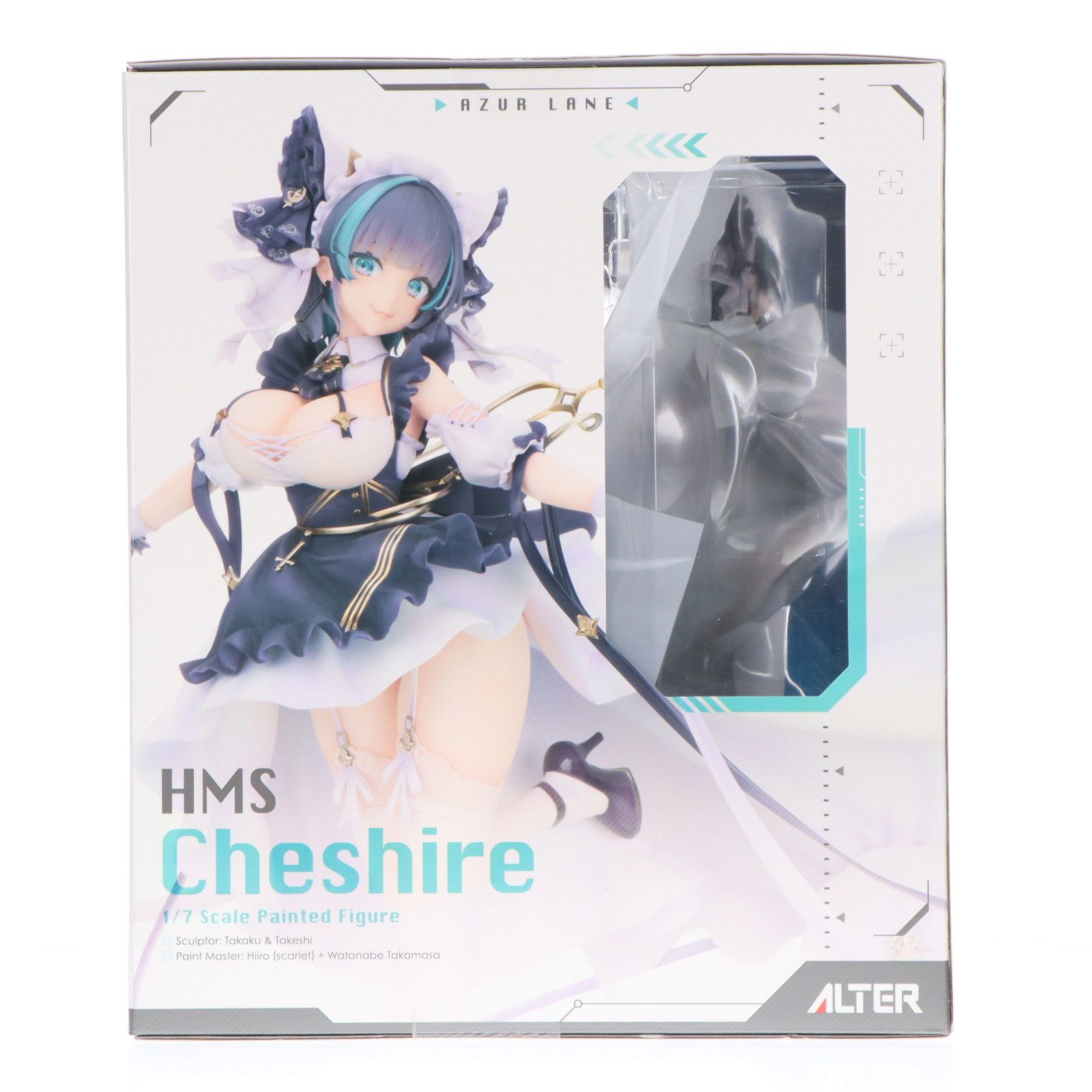 あみあみ限定特典付属 チェシャー アズールレーン 1/7 完成品