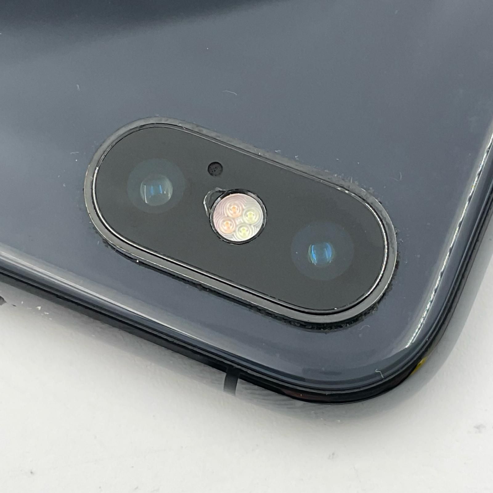 iPhone X 64GB スペースグレイ Softbank 白ロム 動作確認済 72%【全額