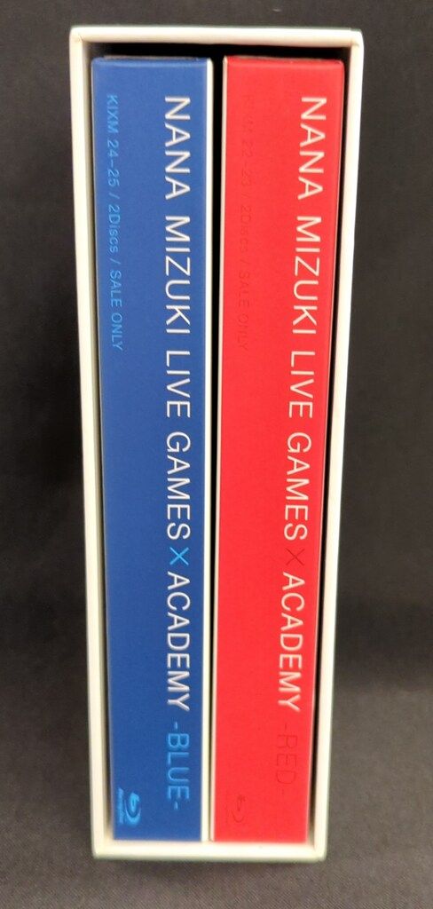 ライブ/イベントBlu-ray 水樹奈々 LIVE GAMES×ACADEMY RED&BLUEセット