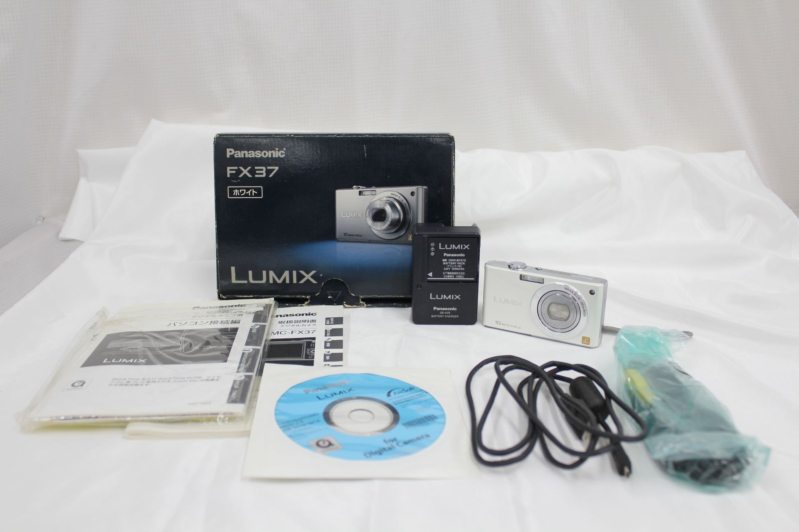 返品保証】 【元箱付き】パナソニック Panasonic LUMIX DMC-FX37
