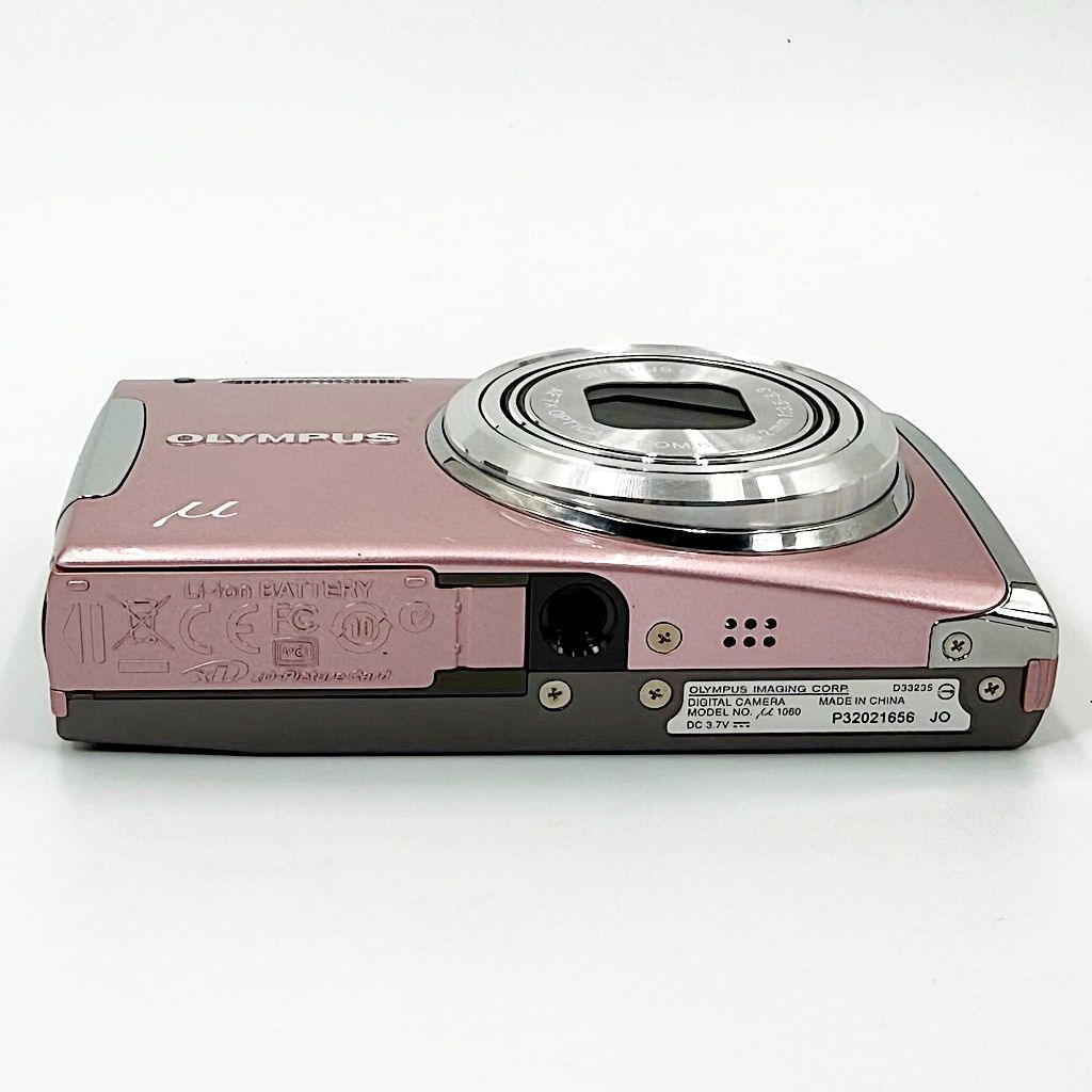 オリンパス OLYMPUS μ1060 ピンク コンデジ カメラ 中古 - メルカリ