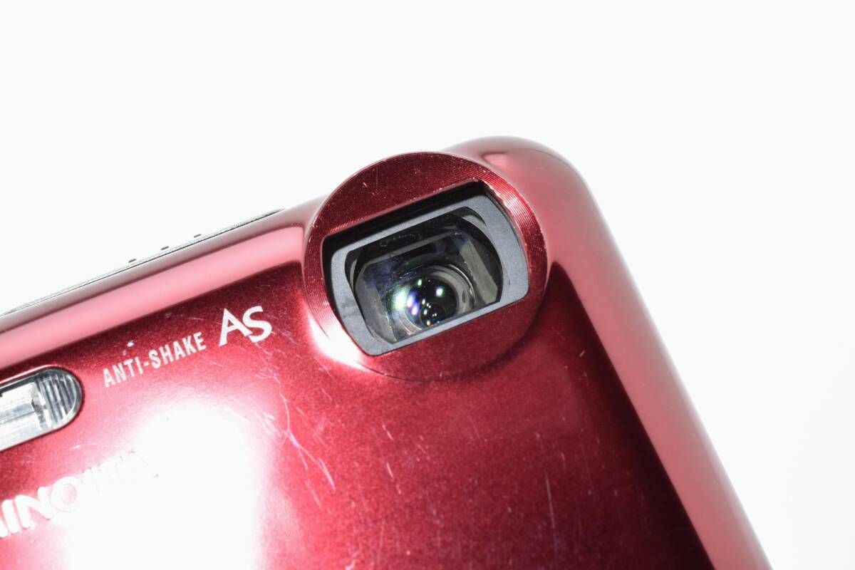 ☆良品☆コニカミノルタ KONICA MINOLTA DiMAGE X1 ワインレッド