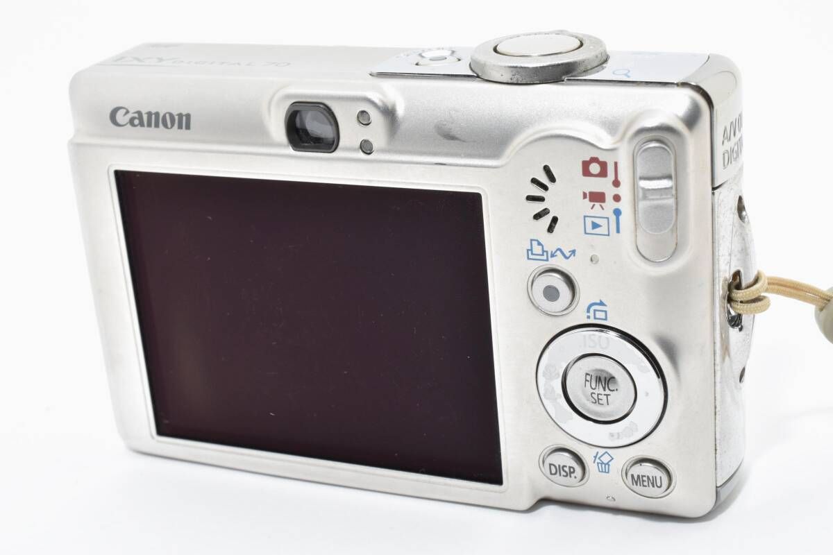 ☆極上品☆キヤノン Canon IXY DIGITAL 70 PC1193 イクシー シルバー