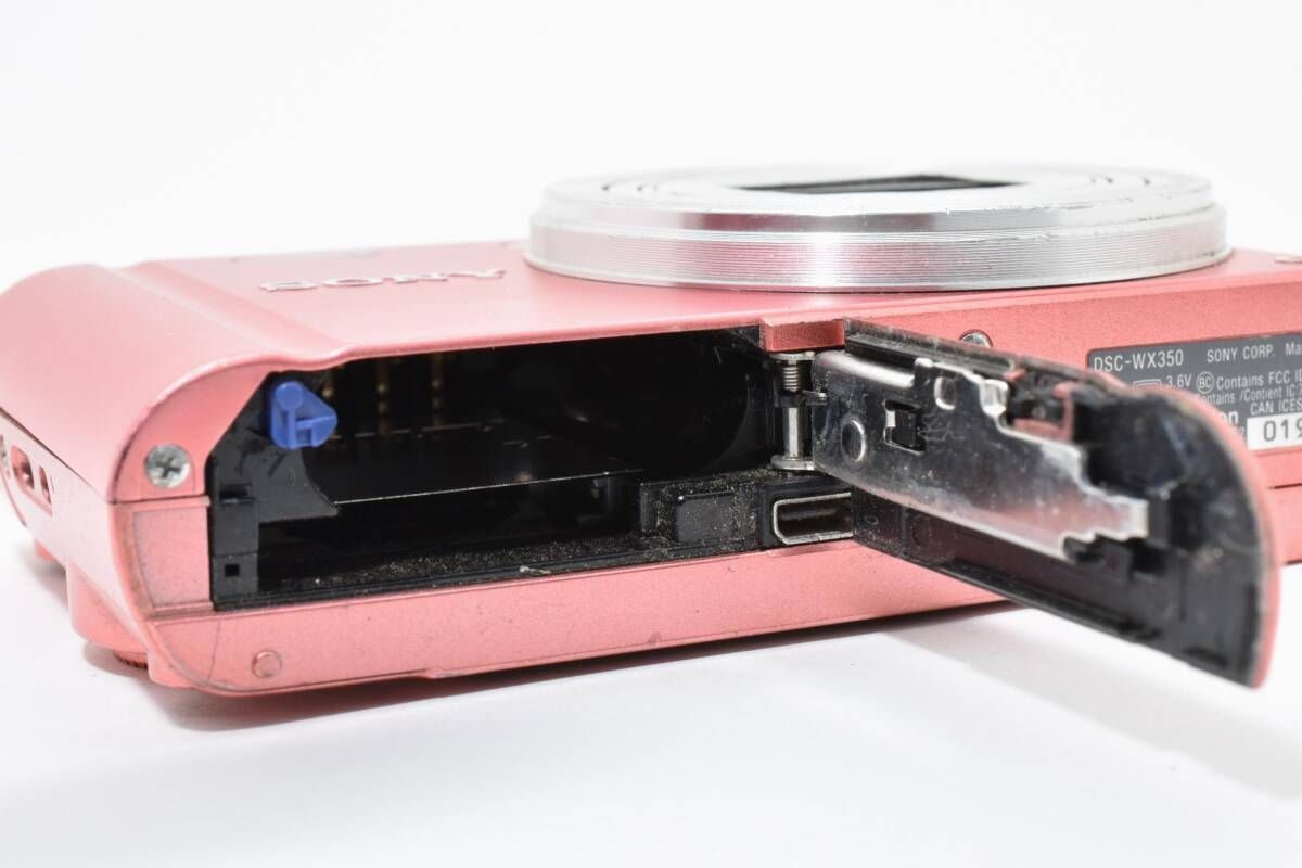 ☆訳あり大特価☆SONY ソニー DSC-WX350 Cyber-shot ピンク コンパクト