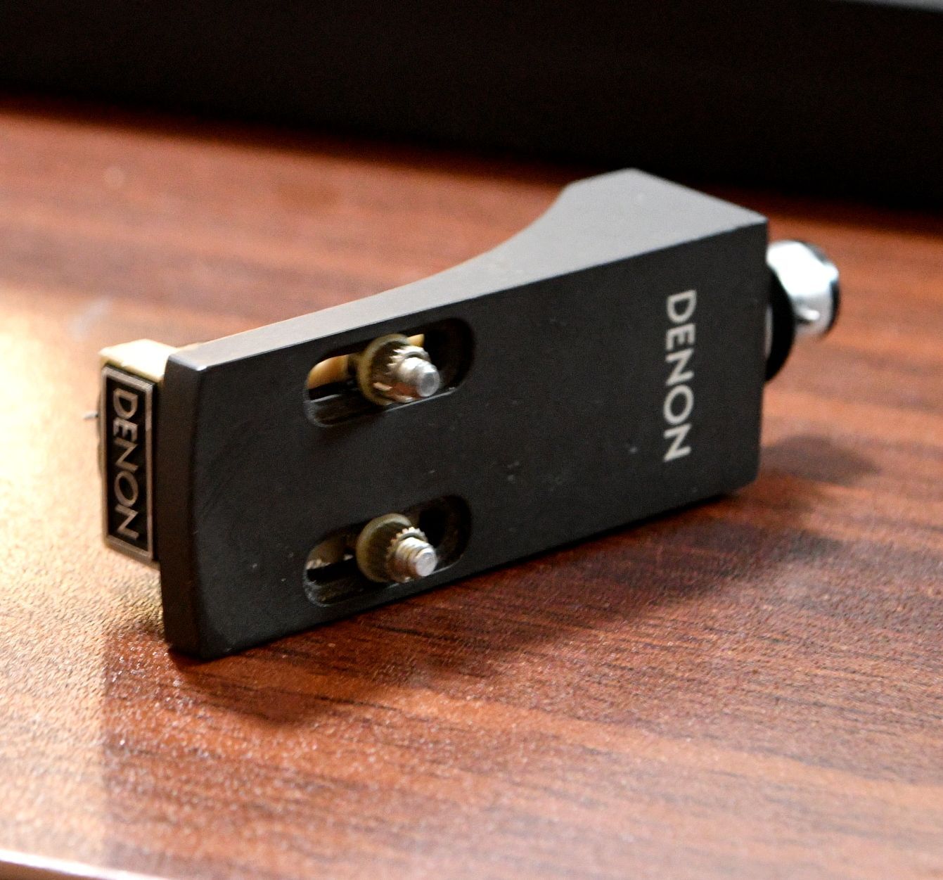 Denon DL-107A MMカートリッジ PCL-5ヘッドシェル付き 音出し良好